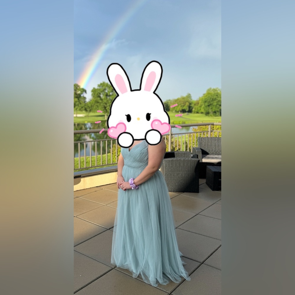 Jamie Tulle Dress ~ Bridesmaid Dress ~ Powder Sky
